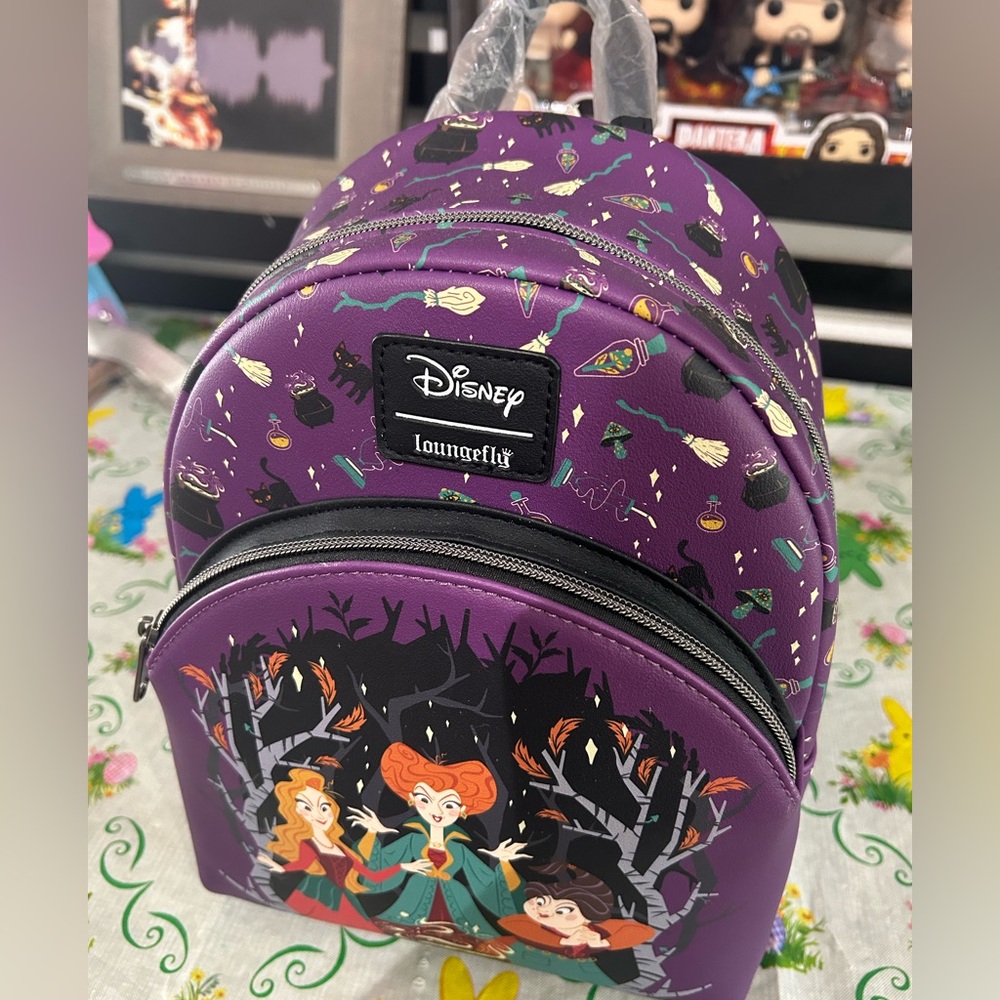 Loungefly Purple Hocus Pocus Backpack